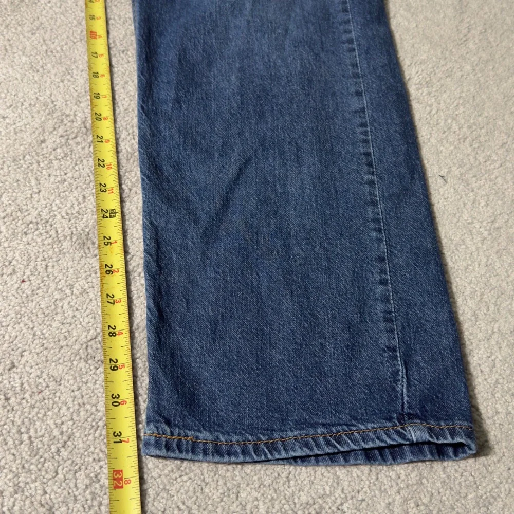 Levi's 505 Regular Fit Jeans Mens 40x32 Blue Excellent Straight Leg Stretch